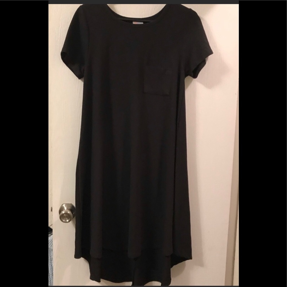 LuLaRoe Carly Black Sz S Hard to Find Like New